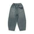 thumbnail image 1 of WRTFVZA Toddler Jeans Flap Pockets Wide Leg Soft Comfortable Boys Relaxed Denim Jeans, 1 of 5
