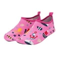 thumbnail image 1 of WRTFVZA Toddler Water Shoes Kids Boys and Girls Quick Dry Water Sneakers Slip On Swim Shoes for Beach Daily Walking 3-3.5 years #Hot Pink2, 1 of 5
