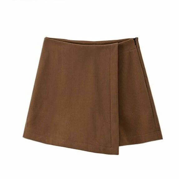 WRTFVZA Women's Maternity Corduroy A-Line Skirt, High Waist Stretch Bump Friendly Skirt for Casual Comfort
