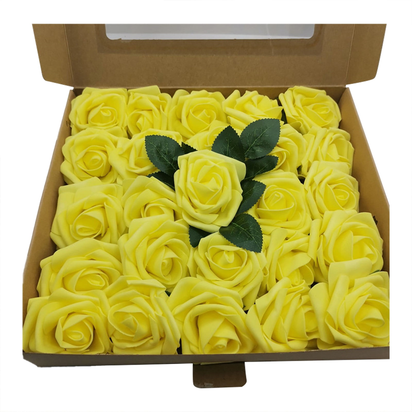 WRXMIJNHGSA Artificial Flower Gift Box 8cm Rose Simulation Rose Plus