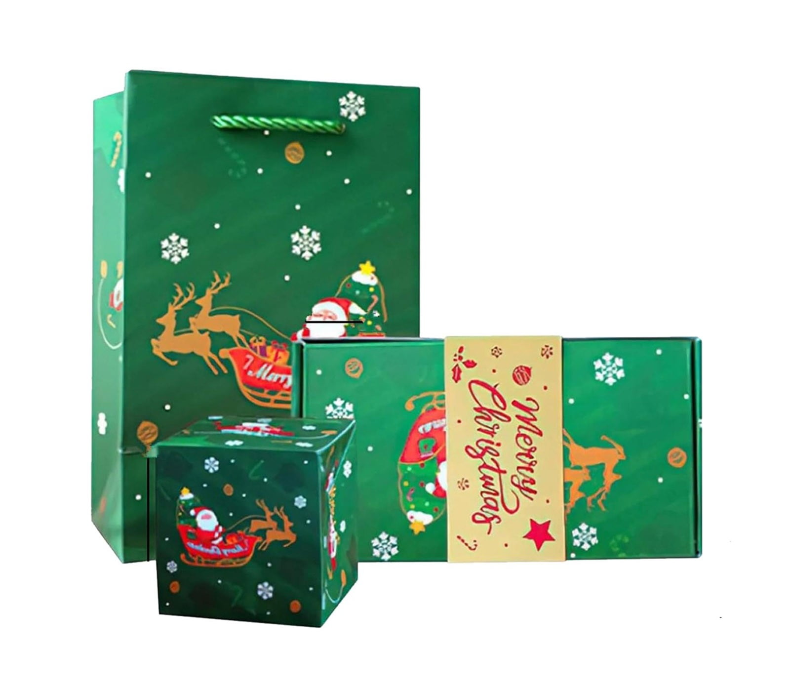 WRXMIJNHGSA Surprise Gift Box Explosion for Mon Ey 2024 Newly Merry ...