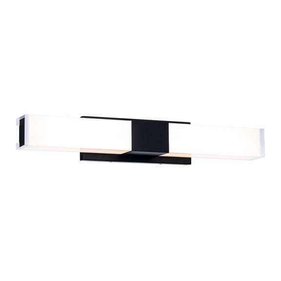 WS-240926-CS-BK WAC Limited Studio - 31W 1 LED Bath Vanity-4.5 Inch Tall and 26 Inch Length-Black Finish