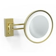 thumbnail image 1 of WS 36 Magnifying Makeup Mirror in Matte Gold, 1 of 1