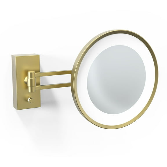 WS 36 Magnifying Makeup Mirror in Matte Gold