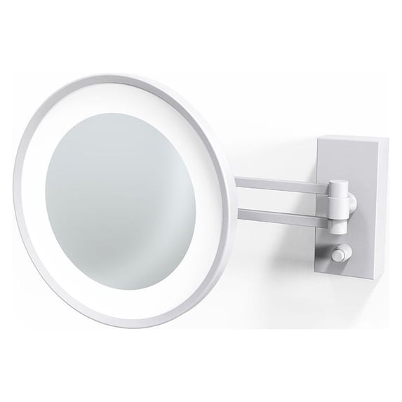 WS 36 Magnifying Makeup Mirror in Matte White