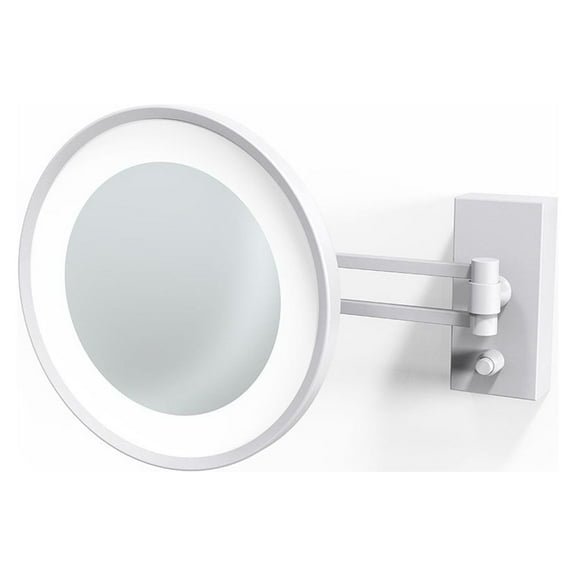 WS 36 Magnifying Makeup Mirror in Matte White