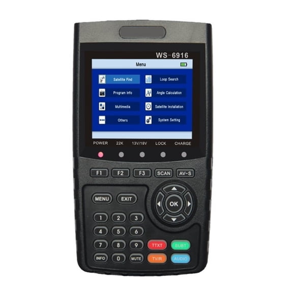 WS-6916 HD DVB-S/S2 FTA Satellite Finder With MPEG-2/MPEG-4 Compliant ,Easy to Carry