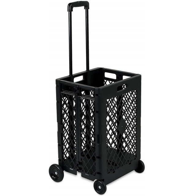WS8 Mesh Utility Cart, MultiFunctional Mobile Rolling Storage