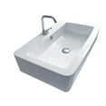 thumbnail image 1 of Ws Bath Collections Ego 3250 Dedrio 27-5/8" Ceramic Wall Mounted / Vessel Bathroom Sink -, 1 of 3
