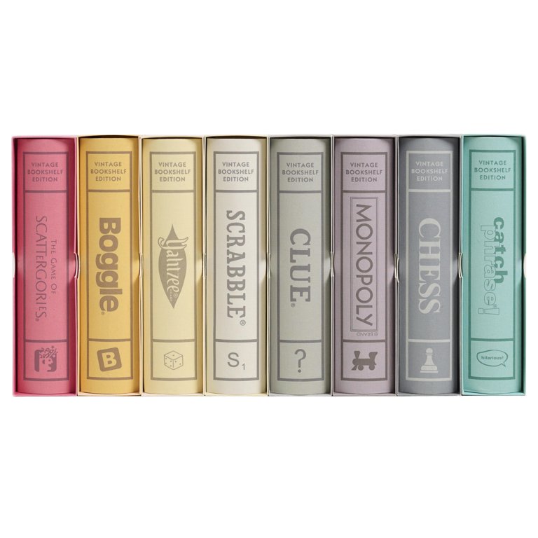 WS Game Company Collection of 8 Vintage Bookshelf Edition