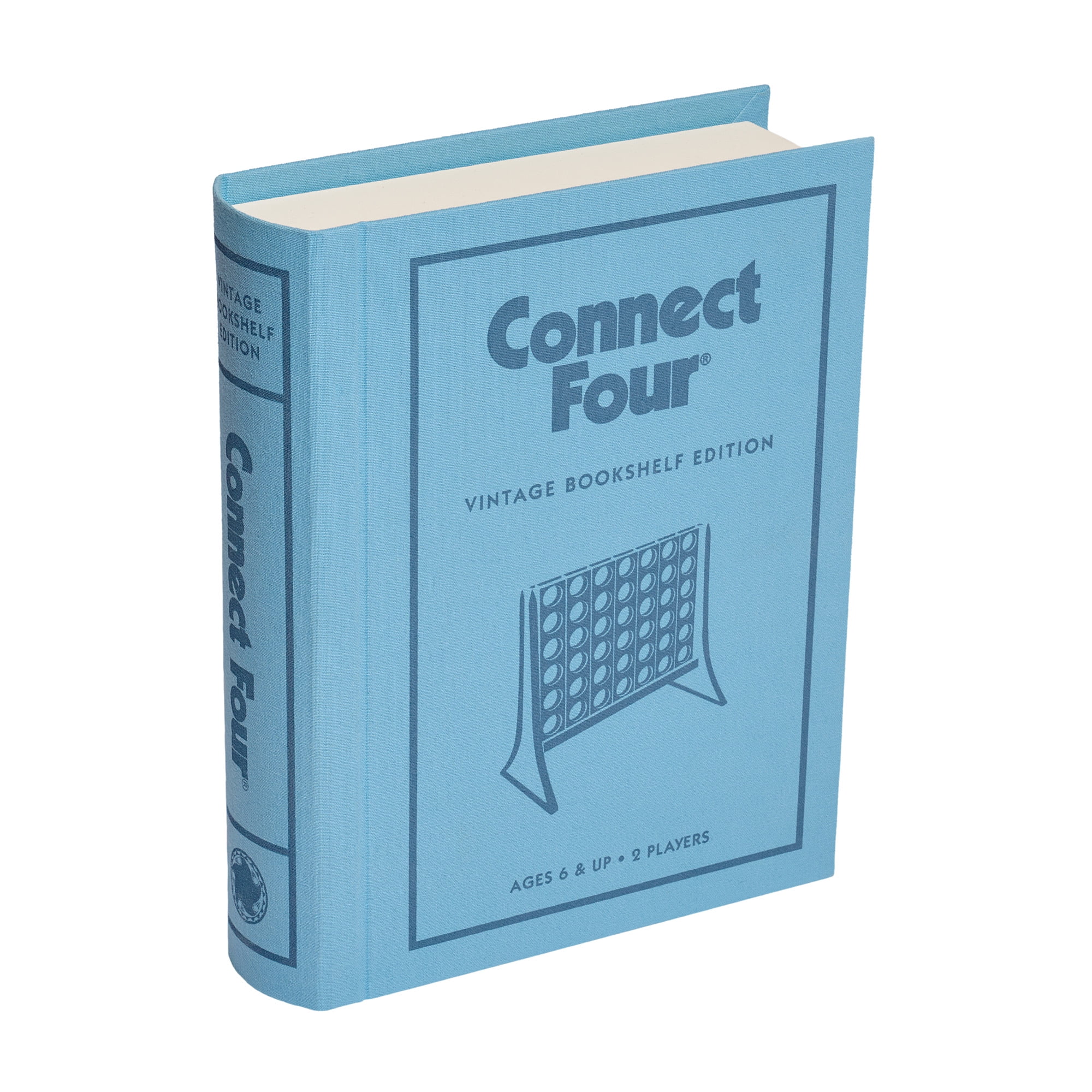 WS Game Company Connect Four Vintage Bookshelf Edition
