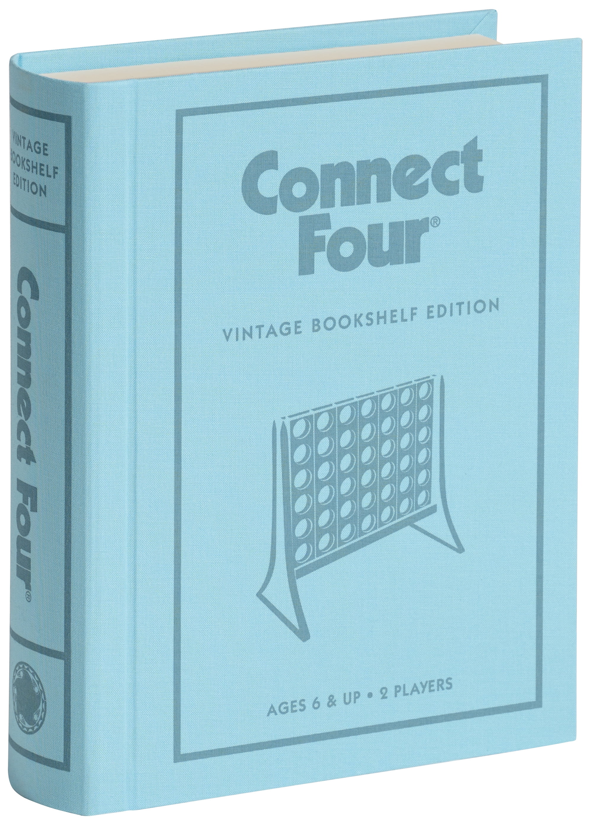 WS Game Company Connect Four Vintage Bookshelf Edition