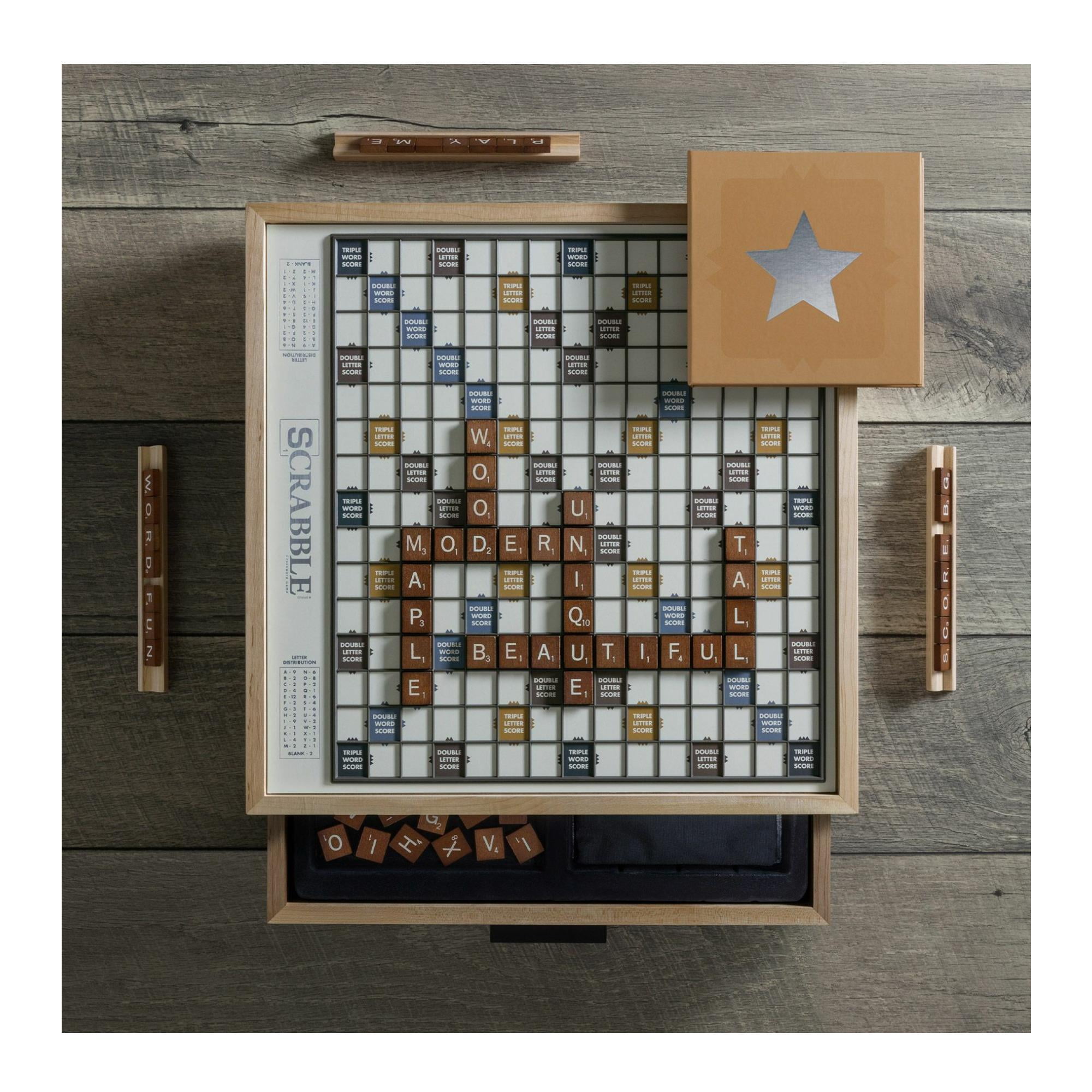 Scrabble Luxe Edition Game – MoMA Design Store