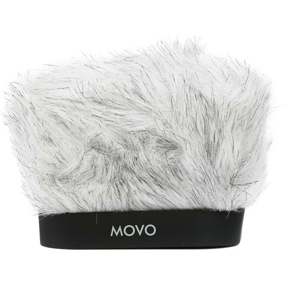 Movo Photo WS-R30 Professional Furry Rigid Windscreen for Zoom H4n/H5/H6, Tascam DR-40/DR-100MKII & Sony PCM-D50