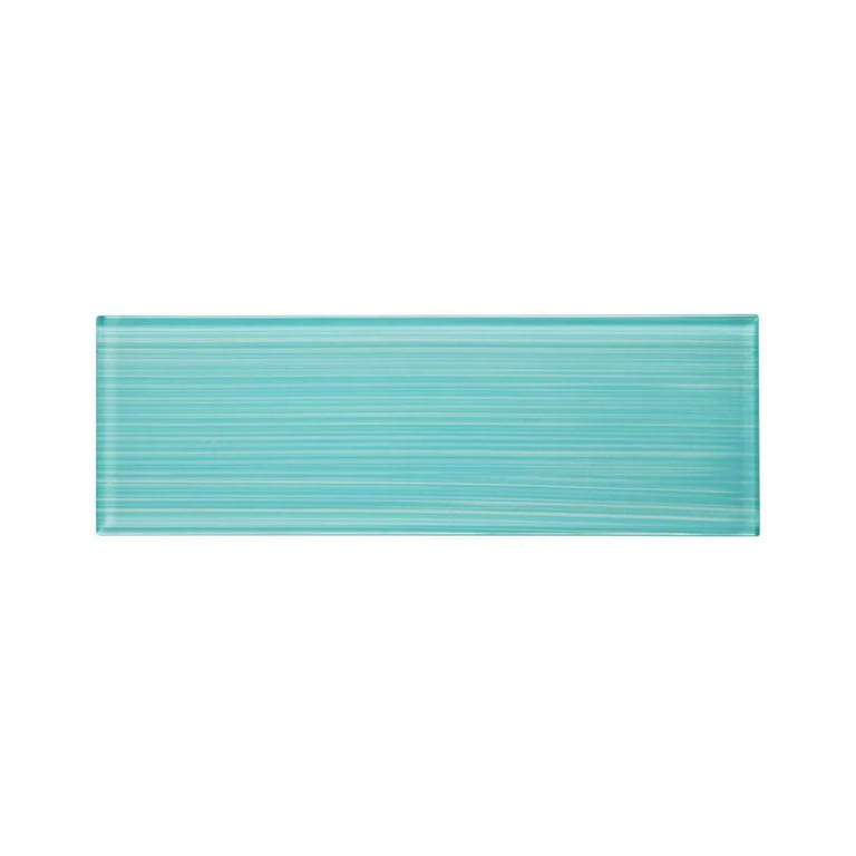 WS Tiles - Hand Painted White 4 in. x 12 in. Individual Glass Subway Wall Tile (5 sq. ft / Case) WS Tiles - Hand Painted White 4 in. x 12 in. Individual Glass Subway Wall Tile (5 sq. ft / Case)
