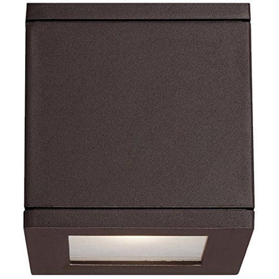 WS-W2504-BZ-WAC Lighting-Rubix-17W 1 LED Wall Sconce-5 Inches Wide by 5 Inches High-Bronze Finish