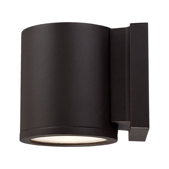 WS-W2605-BZ-WAC Lighting-Tube-16W 1 LED Outdoor Wall Mount-5.63 Inches Wide by 5 Inches High-Bronze Finish