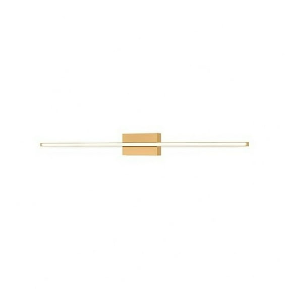 WS18236-BG-Kuzco Lighting-Vega Minor - 33W LED Wall Sconce-3 Inches Tall and 36 Inches Wide-Brushed Gold Finish