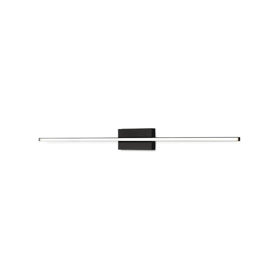 WS18236-BK-Kuzco Lighting-Vega Minor - 33W LED Wall Sconce-3 Inches Tall and 36 Inches Wide-Black Finish