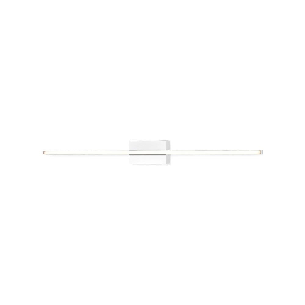 Vega Minor Sleek White Aluminum 36" LED Wall Sconce