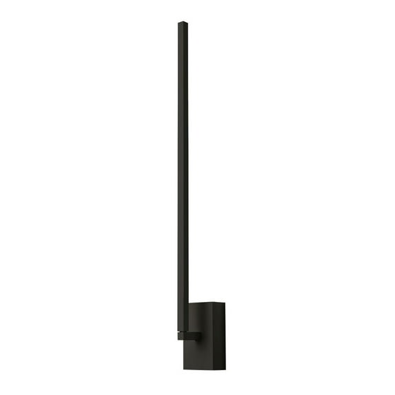 WS25125-BK-Kuzco Lighting-Pandora - 20W LED Wall Sconce-28 Inches Tall and 4.63 Inches Wide-Black Finish