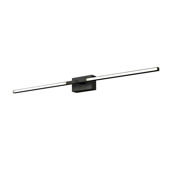 WS25336-BK-Kuzco Lighting-Pandora - 26W LED Wall Sconce-4.63 Inches Tall and 36 Inches Wide-Black Finish