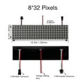 thumbnail image 1 of WS2812 8x8 16x16 8x32 Module Matrix Screen DC5V WS2812B RGB LED Digital Flexible Individually Addressable Panel Light, 1 of 7