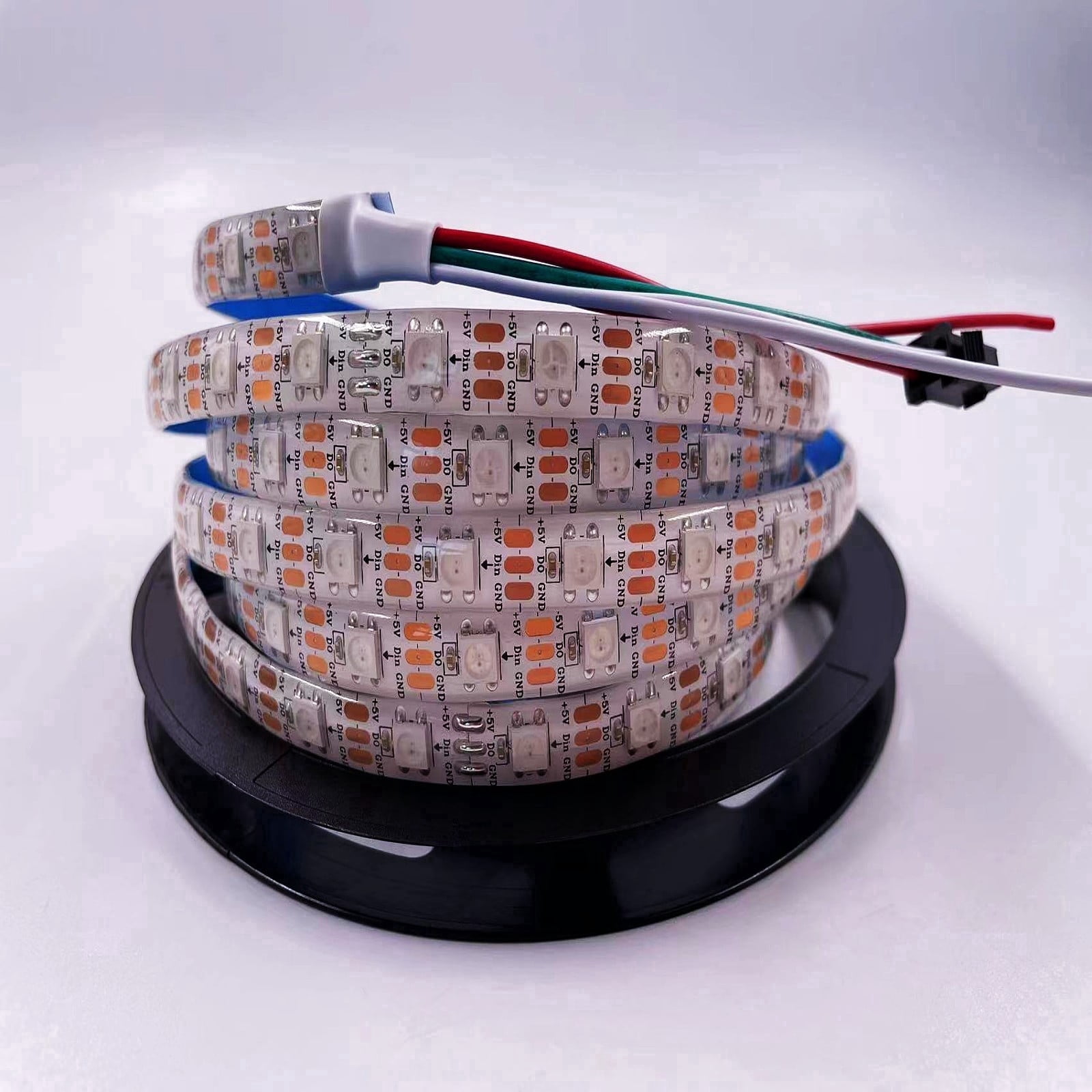 WS2812B LED Light Bar Can Be Individually Addressable Programmable 16 ...