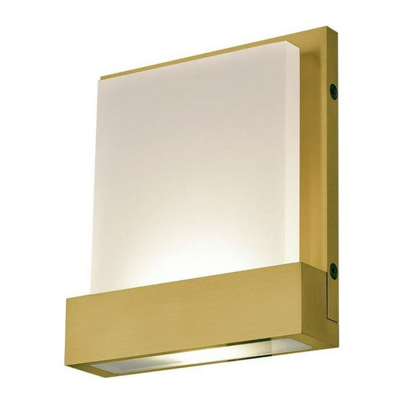 WS33407-BG-Kuzco Lighting-Guide - 7W LED Wall Sconce-7 Inches Tall and 6 Inches Wide-Brushed Gold Finish
