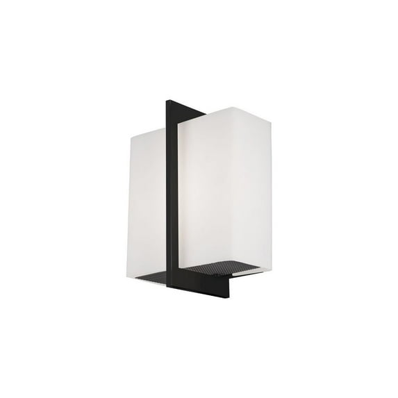 WS39210-BK-Kuzco Lighting-Bengal - 13W LED Wall Sconce-10 Inches Tall and 7.13 Inches Wide-Black Finish