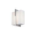 thumbnail image 1 of WS39210-CH-Kuzco Lighting-Bengal - 13W LED Wall Sconce-10 Inches Tall and 7.13 Inches Wide-Chrome Finish, 1 of 2