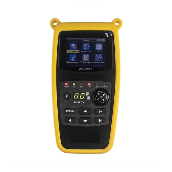 WS6933 LCD Satellite Finder Meter Digital Satellite Tv Receiver With Compass Digital Satellite Signal Finder Meter ,Easy to Operate