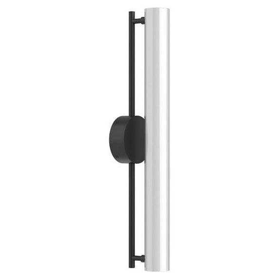 WS70124-BK-Kuzco Lighting-Gramercy - 20W LED Wall Sconce-24.25 Inches Tall and 2.38 Inches Wide