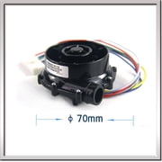 WS7040-12-X200 70*40mm12V High Speed Micro Brushless DC Fan Excellent Performance 12V Small DC Blower With 17m3/h 5Kpa Pressure ,High Power