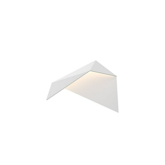 WS70410-WH-Kuzco Lighting-Taro - 8W LED Wall Sconce-8 Inches Tall and 10.38 Inches Wide-White Finish
