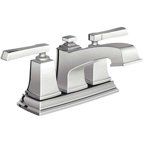 Moen Boardwalk Collection Lavatory Faucet With Pop-Up - Chrome Finish - 2 Pack