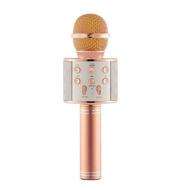 WS858 Handheld Wireless Bluetooth Karaoke Microphone for Bluetooth