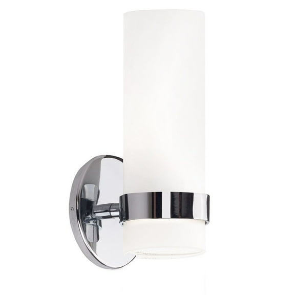 WS9809-CH-Kuzco Lighting-Milano - 9W LED Wall Sconce-9.75 Inches Tall and 4.75 Inches Wide-Chrome Finish