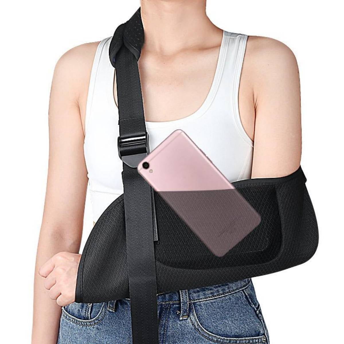 WSBArt Arm Sling for Arm Shoulder Injury Rotator Cuff Torn Wrist and