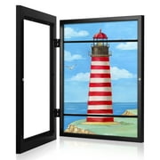 WSBArt Kids Art Frames, 8.5x11 Front Opening Kids Artwork Frames Changeable,Artwork Display Storage Frame for Wall,Holds 50 Pcs,for 3D Picture,A4 Art-Work,Crafts,Children Drawing,Hanging Art,Portfolio