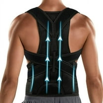 WSBArt Posture Corrector for Men & Women - Back Brace for Lumbar Support and Upright - Breathable Back Straightener - Posture Improve and Neck, Back, Shoulder Pain Relieve