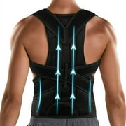 WSBArt Posture Corrector for Men & Women - Back Brace for Lumbar Support and Upright - Breathable Back Straightener - Posture Improve and Neck, Back, Shoulder Pain Relieve