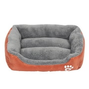 WSBDENLK Big Deals Pet Winter Warm Pet Square Bed Pet Supplies and Sleeping Bed Clearance Pet Supplies