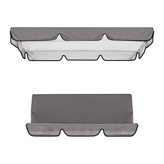 WSBDENLK Clearance Tools Swing Waterproof Oxford Cloth Canopy, Garden Swing Seat Replacement Canopy, Double Swing Replacement Canopy, Outdoor Patio Ham-Mock Swing Seat Cover Rollbacks