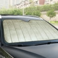 thumbnail image 1 of WSBDENLK Five-Layer Thickening Sunscreen Car Sunshade Aluminum Foil Insulation Car Rays Sun Visor Protector Sunshade Car Sun Screens for Front Windshield Parasol Para Parabrisas, 1 of 5