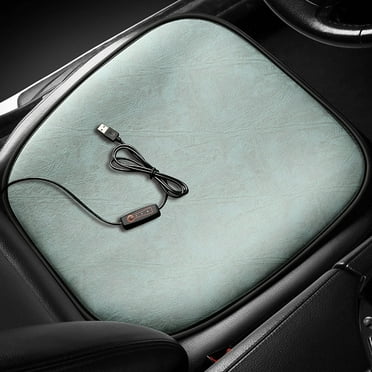 WSBDENLK Heated Blanket Heated Car Seat Cushion, 12V Portable Car Heating Pad Back Massager, Heating and Ventilation Function Winter Driving Electric Blankets On Sale