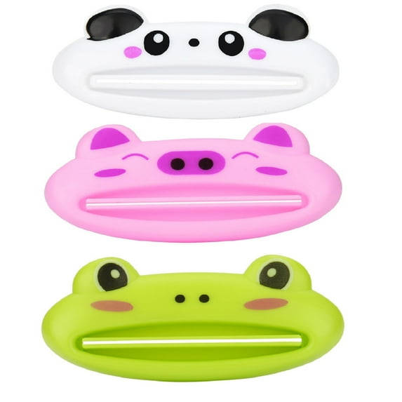 WSBDENLK Home Tools Athroom Home Tube Rolling Holder Squeezer Easy Cartoon Toothpaste Dispenser