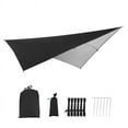 thumbnail image 1 of WSBDENLK Out Door Sun Shade Equilateral-Triangl Sunscreen Awning Out Door Oxford Cloth Sun Shades Outdoor Patio Sun Shade Sail Sun Shade for Beach, Swimming Pool, Patio, Yard, 1 of 1