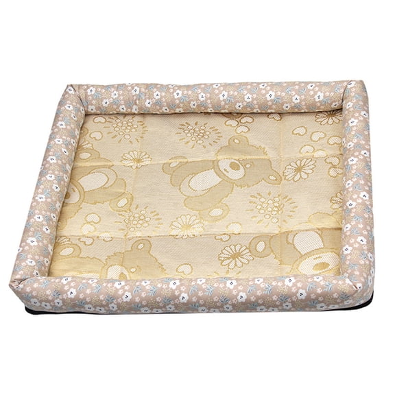 WSBDENLK Pet Chilling Mat for Dogs And Cats Auto Chilling Gel Pet Pad With Not Poisonous Ice Silk Fabric Portable Counter Slippage Flooring Protection