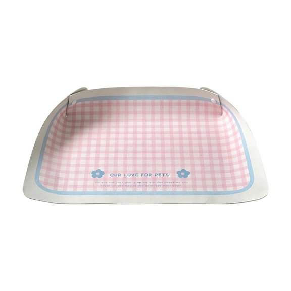 WSBDENLK Rectangular Pet Mat for Cats And Dogs Defend Spill And Defend Slide Mat Slow Feeding Mat Foolproof To Clean Silicone Pet Placemat